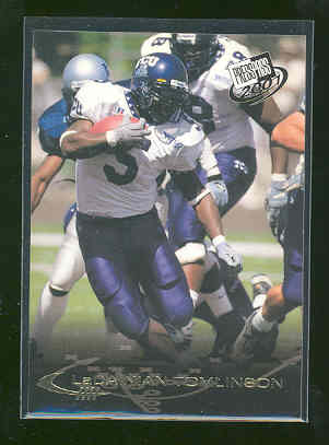 2001 PressPass Gold Foil Version #11 Texas Christian LaDainian Tomlinson Chargers Rookie
