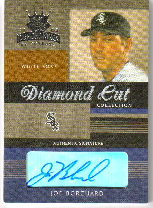 2003 Diamond Kings Diamond Cut Collection #4 Joe Borchard AU/150