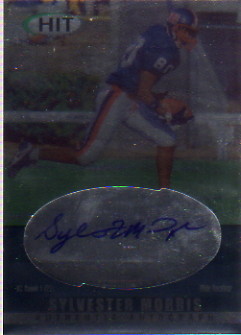 2000 SAGE HIT Autographs Diamond #24 Sylvester Morris