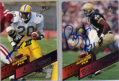 1995 Superior Pix Autographs #98 Len Raney/6500