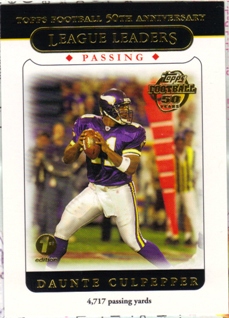 2005 Topps First Edition #312 Daunte Culpepper LL