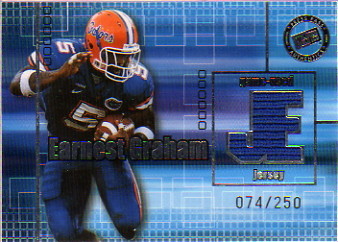 2003 Press Pass Game Used Jerseys Silver #JCEG Earnest Graham