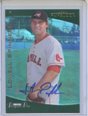 2006 TRISTAR Prospects Plus Gold #10 Josh Papelbon AU