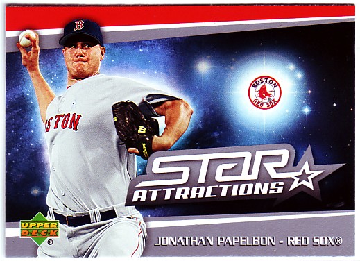2006 Upper Deck Star Attractions #PA Jonathan Papelbon UPD