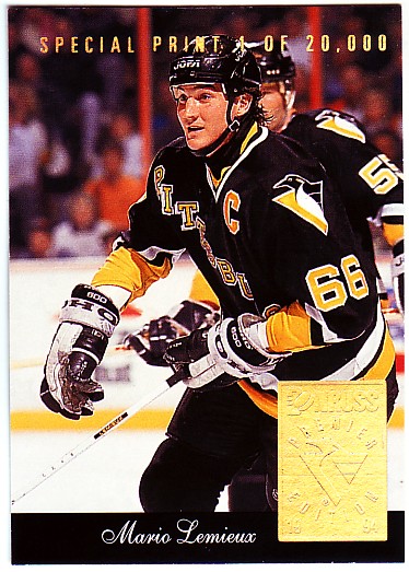 1993-94 Donruss Special Print #R Mario Lemieux