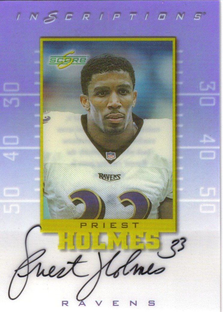 1999 Score Supplemental Inscriptions #PH33 Priest Holmes