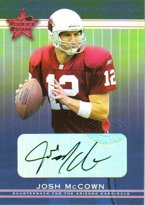 2002 Leaf Rookies and Stars Rookie Autographs #199 Josh McCown
