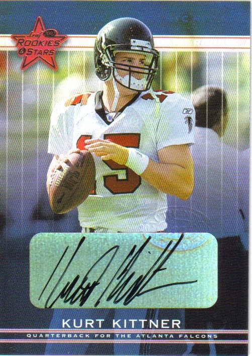 2002 Leaf Rookies and Stars Rookie Autographs #216 Kurt Kittner