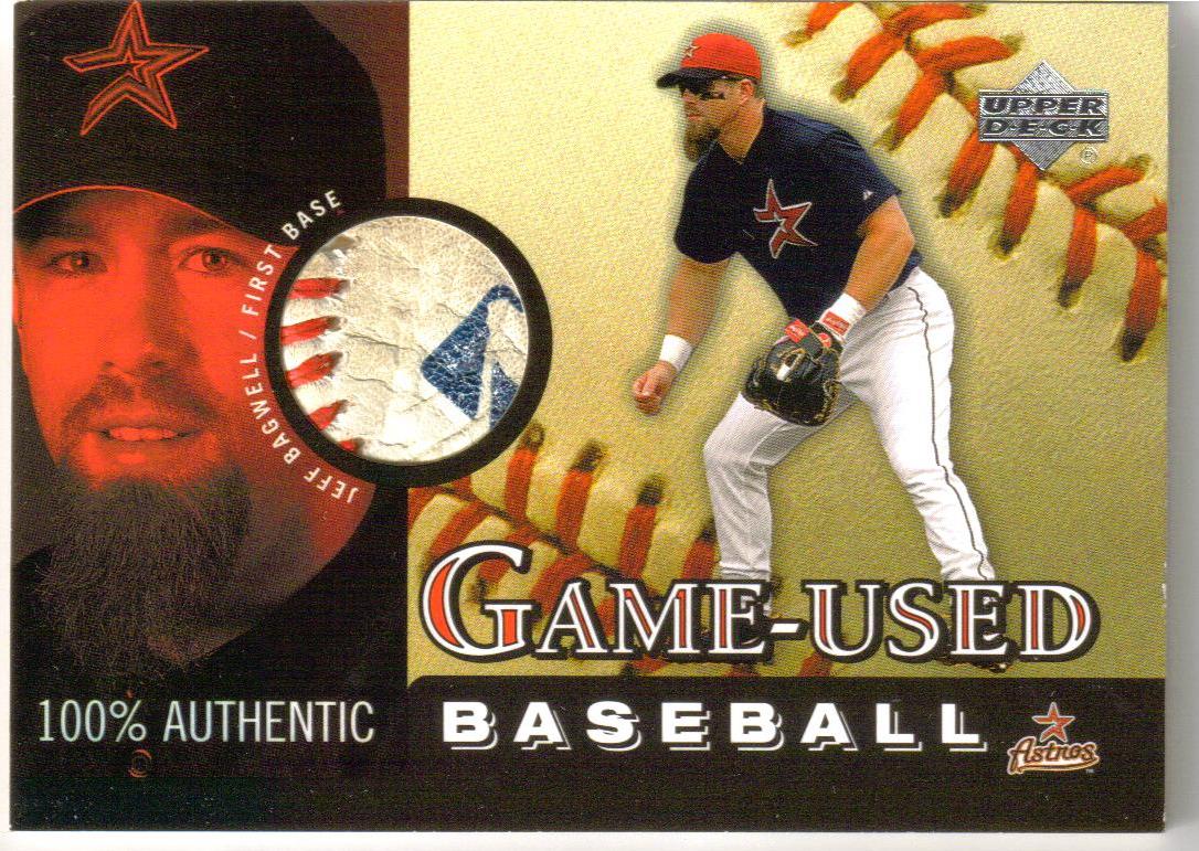 2000 Upper Deck Game Ball #BJB Jeff Bagwell
