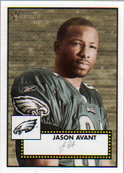 2006 Topps Heritage #317 Jason Avant SP RC