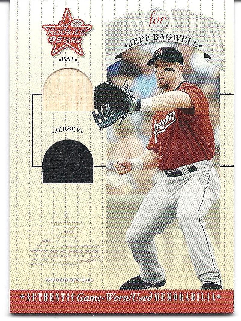 2001 Leaf Rookies and Stars Dress for Success #DFS16 Jeff Bagwell