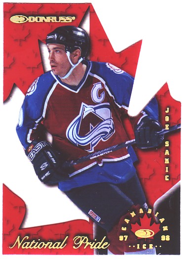 1997-98 Donruss Canadian Ice National Pride #17 Joe Sakic