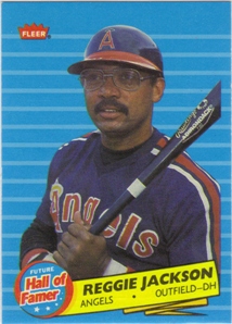 1986 Fleer Future Hall of Famers #6 Reggie Jackson
