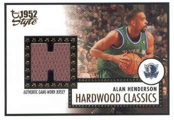 2005-06 Topps Style Hardwood Classics #AH Alan Henderson