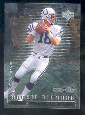 1998 Black Diamond Rookies #91 Peyton Manning RC