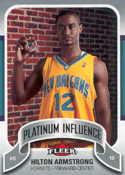 2006-07 Fleer Jordan's Platinum Influence #HA Hilton Armstrong