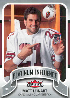 2006-07 Fleer Jordan's Platinum Influence #ML Matt Leinart