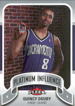 2006-07 Fleer Jordan's Platinum Influence #QD Quincy Douby