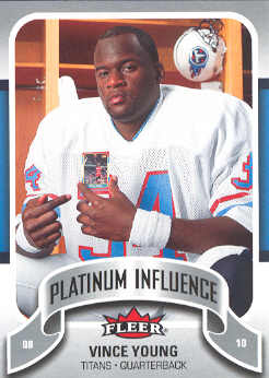 2006-07 Fleer Jordan's Platinum Influence #VY Vince Young