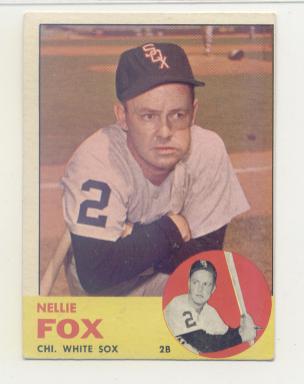 1963 Topps #525 Nellie Fox