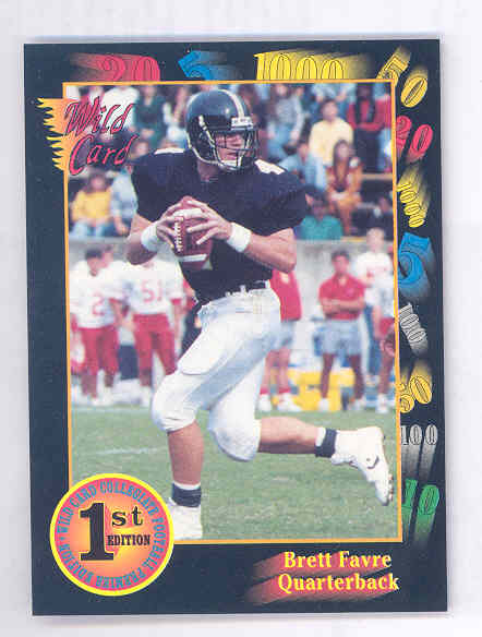 1991 Wild Card Draft #119 Brett Favre