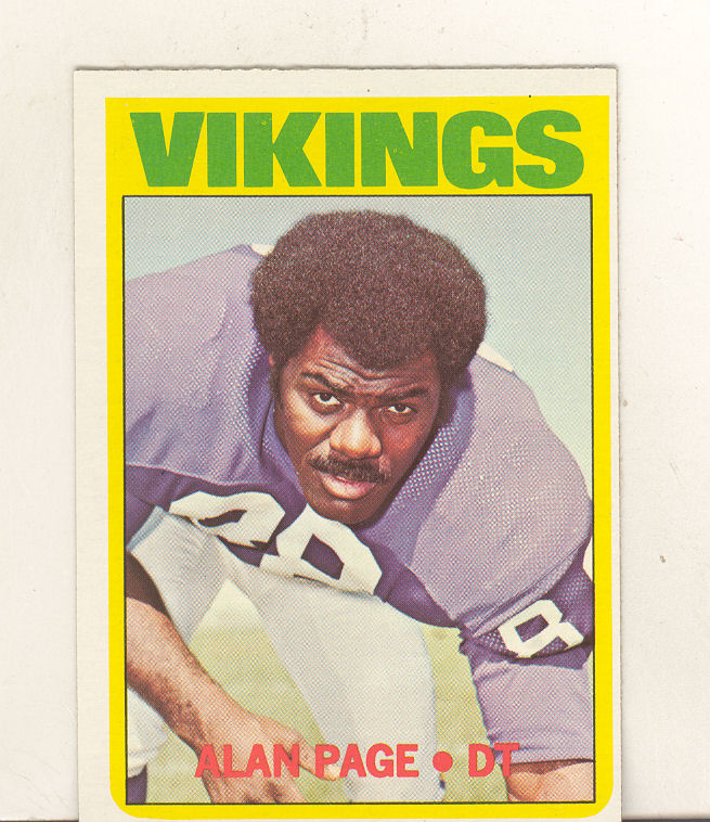 1972 Topps #300 Alan Page