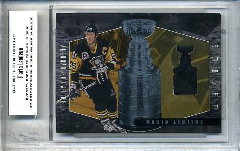 2000-01 BAP Ultimate Memorabilia Dynasty Emblems #D6 Mario Lemieux