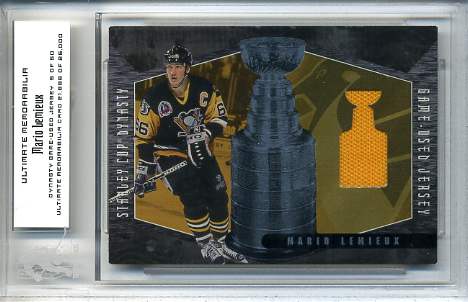 2000-01 BAP Ultimate Memorabilia Dynasty Jerseys #D6 Mario Lemieux