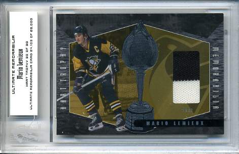 2000-01 BAP Ultimate Memorabilia Hart Trophy #H13 Mario Lemieux