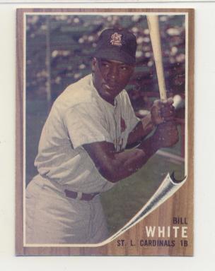 1962 Topps #14 Bill White