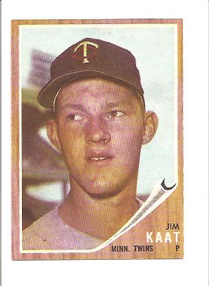 1962 Topps #21 Jim Kaat