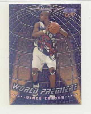 1998-99 Ultra World Premiere #14 Vince Carter