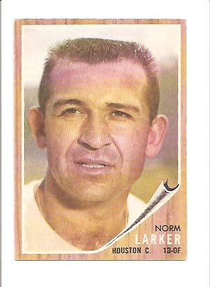 1962 Topps #23 Norm Larker