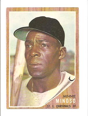 1962 Topps #28 Minnie Minoso
