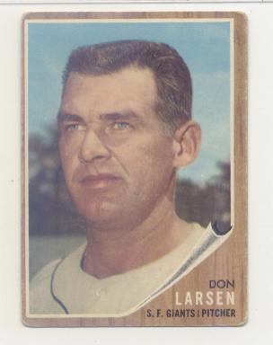 1962 Topps #33 Don Larsen