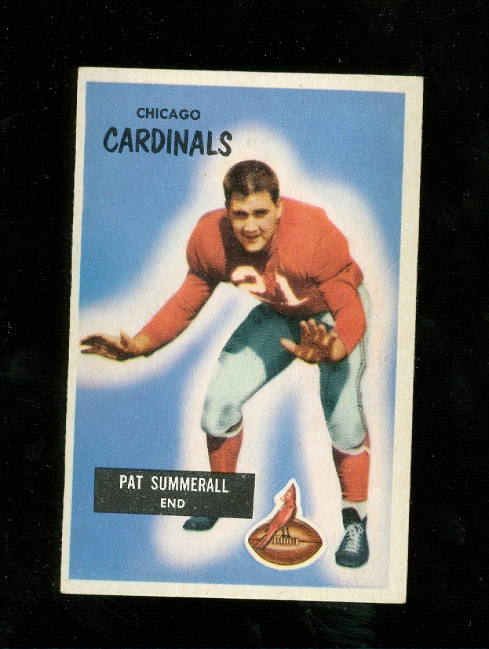 1955 Bowman #52 Pat Summerall RC