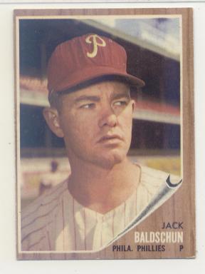1962 Topps #46 Jack Baldschun RC