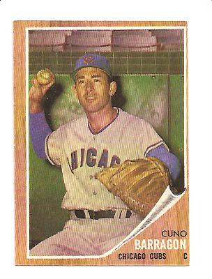 1962 Topps #66 Cuno Barragan RC