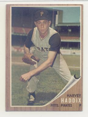 1962 Topps #67 Harvey Haddix