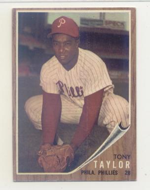 1962 Topps #77 Tony Taylor