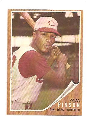 1962 Topps #80 Vada Pinson
