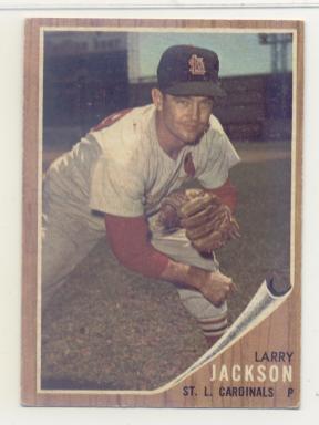 1962 Topps #83 Larry Jackson