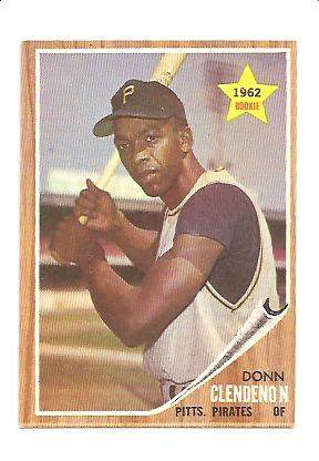 1962 Topps #86 Donn Clendenon RC