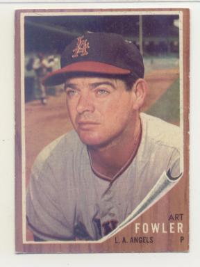 1962 Topps #128 Art Fowler