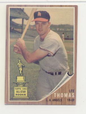 1962 Topps #154 Lee Thomas
