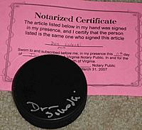 Don Saleski ( Philadelphia Flyers ) autographed ( signed ) puck