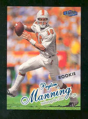 1998 Ultra #201 Peyton Manning RC