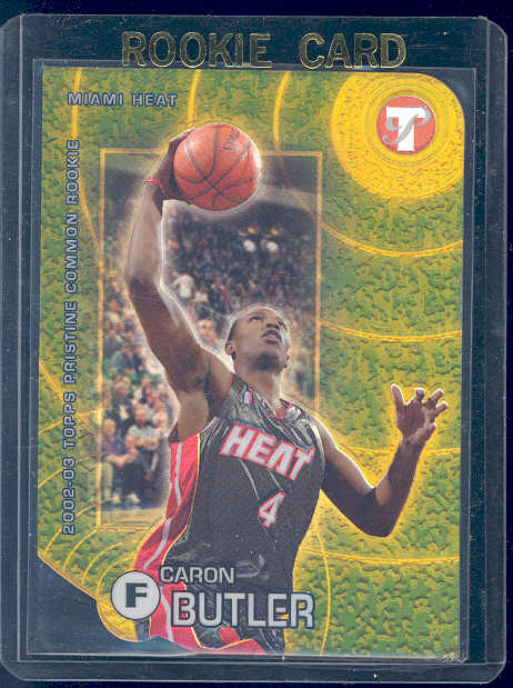 2002-03 Topps Pristine Refractors Gold #78 Caron Butler C