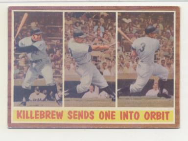 1962 Topps #316 Harmon Killebrew IA
