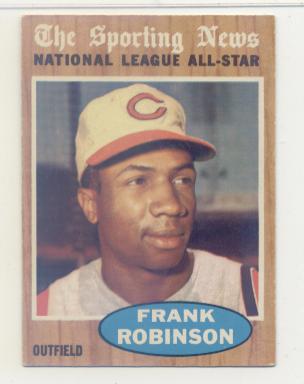 1962 Topps #396 Frank Robinson AS